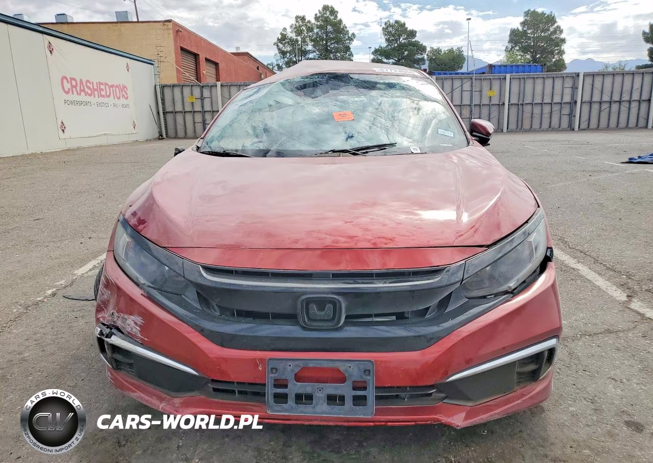 2019 Honda Civic Lx VIN:19XFC2F60KE045457 - 5