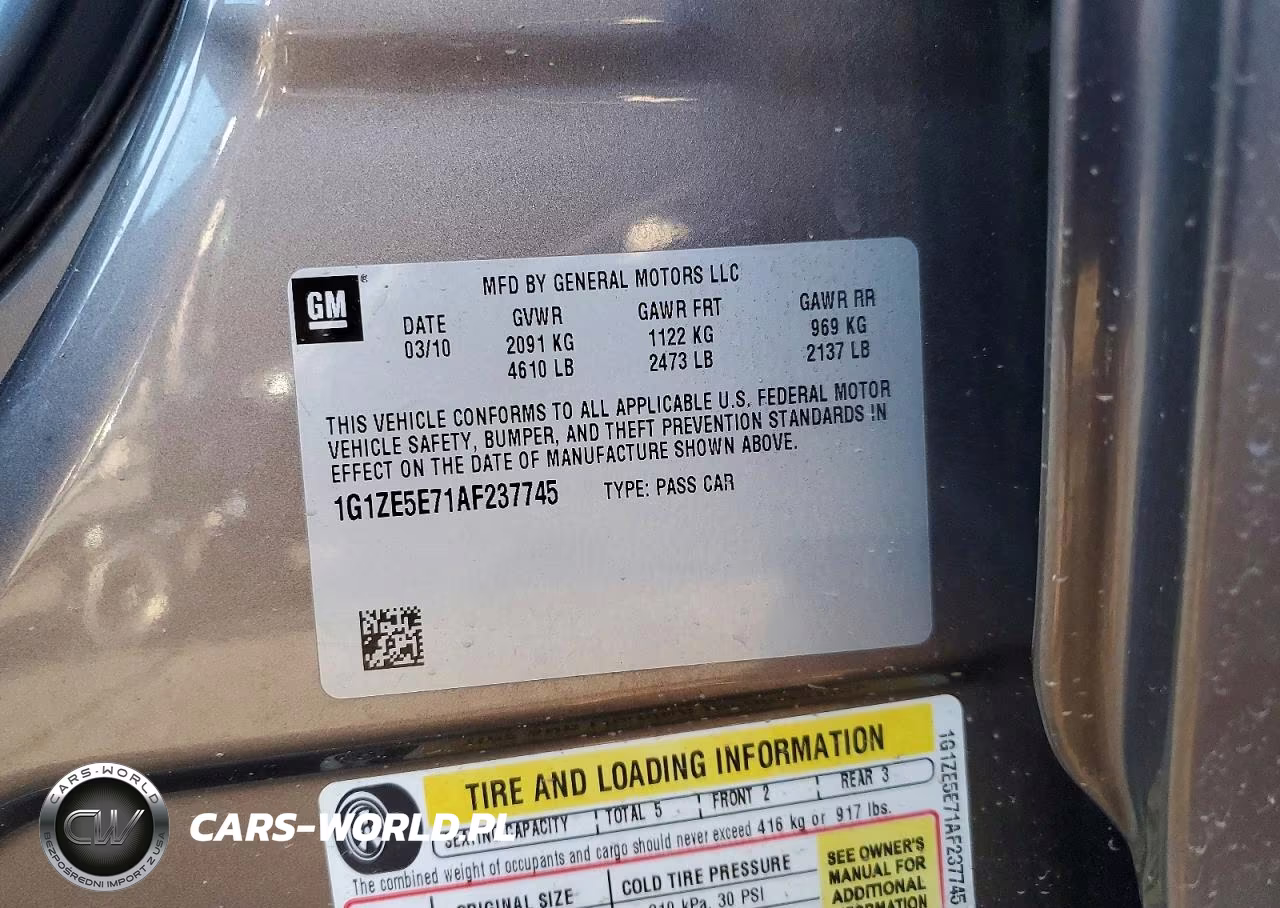 2010 Chevrolet Malibu Ltz VIN:1G1ZE5E71AF237745 - 13