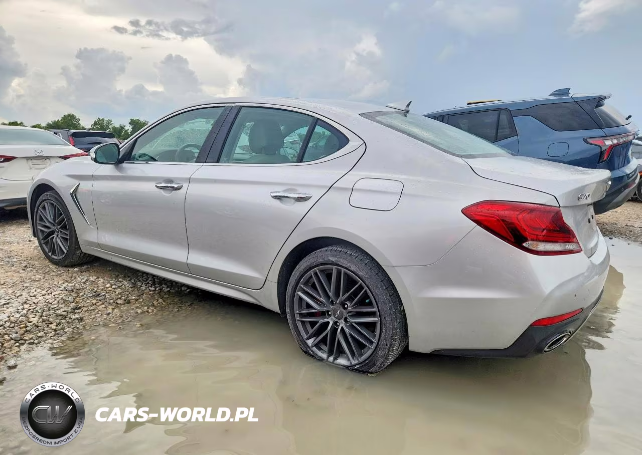 2019 Genesis G70 3.3T Advanced VIN:KMTG74LE6KU023563 - 2