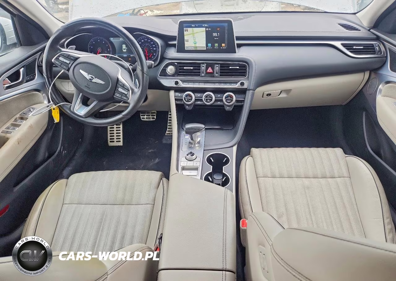 2019 Genesis G70 3.3T Advanced VIN:KMTG74LE6KU023563 - 8