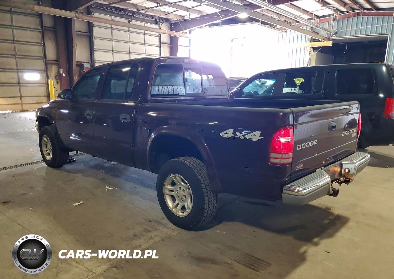 2004 Dodge Dakota Quad Slt VIN:1D7HG48NX4S731041 - 2