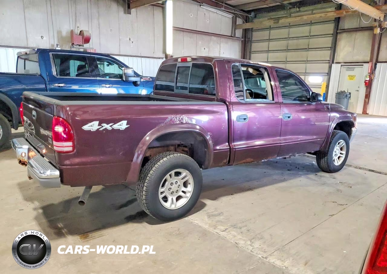 2004 Dodge Dakota Quad Slt VIN:1D7HG48NX4S731041 - 3