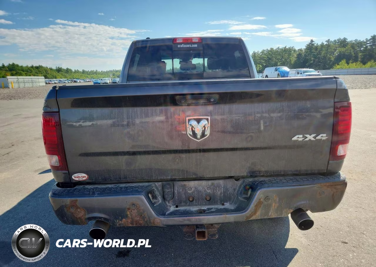 2014 Ram 1500 Sport VIN:1C6RR7MT9ES320303 - 6