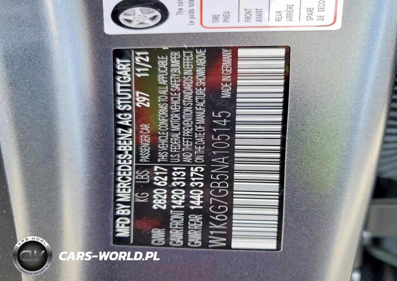 2022 Mercedes-Benz S 580 4Matic VIN:W1K6G7GB5NA105145 - 12