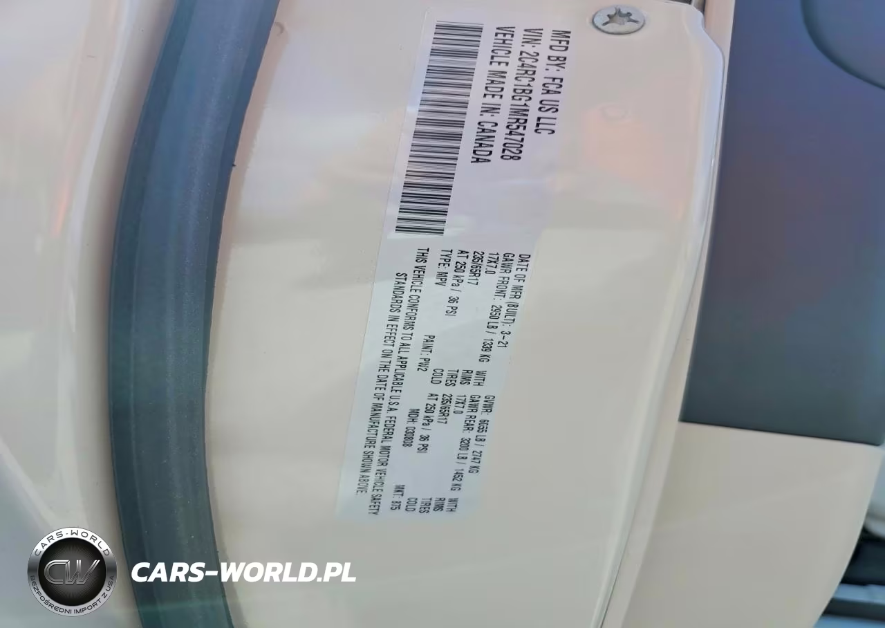 2021 Chrysler Pacifica Touring L VIN:2C4RC1BG1MR547028 - 13