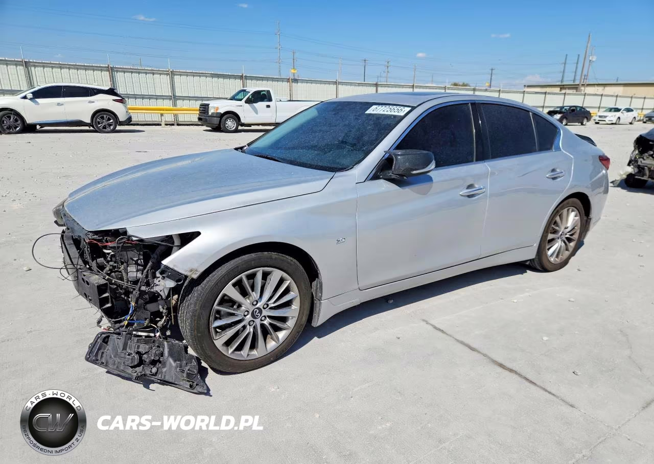 2019 Infiniti Q50 3.0T Luxe VIN:JN1EV7AP5KM541376 - 1