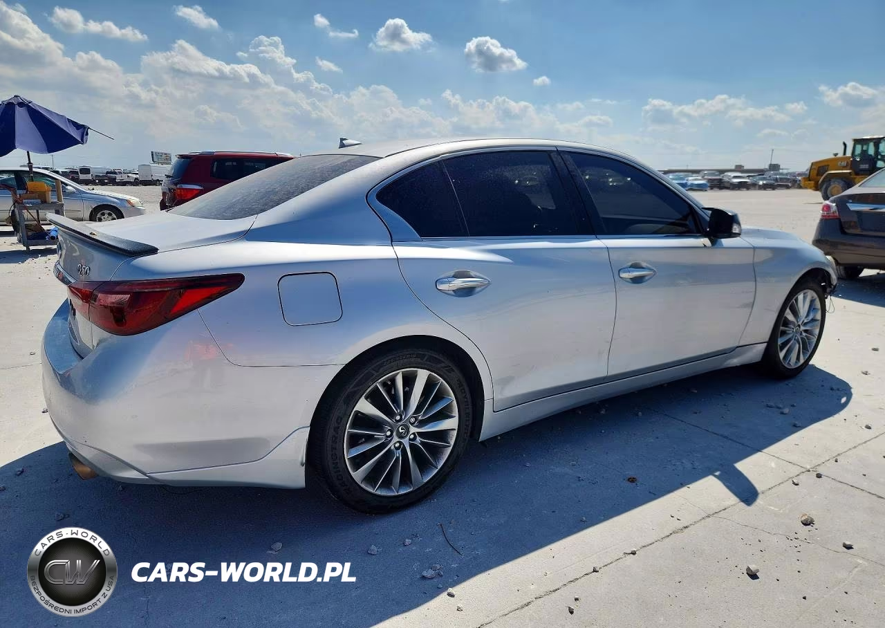 2019 Infiniti Q50 3.0T Luxe VIN:JN1EV7AP5KM541376 - 3