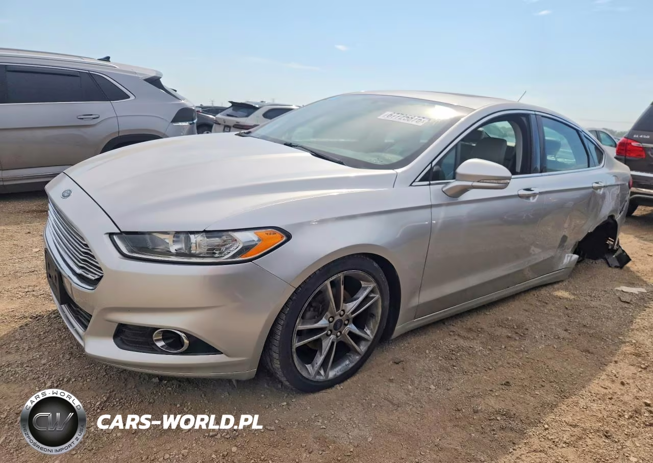 2016 Ford Fusion Titanium VIN:3FA6P0D9XGR211186 - 1