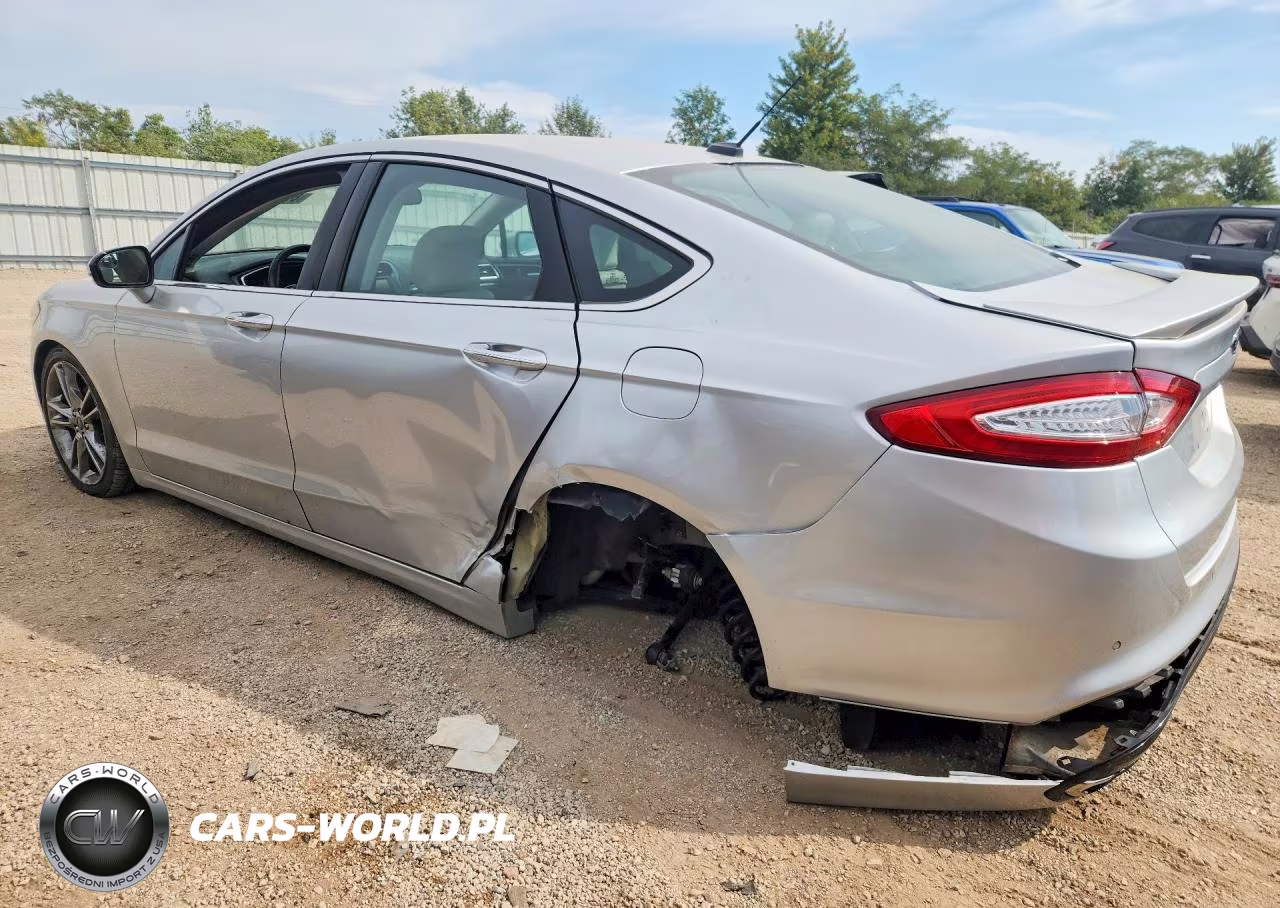 2016 Ford Fusion Titanium VIN:3FA6P0D9XGR211186 - 2
