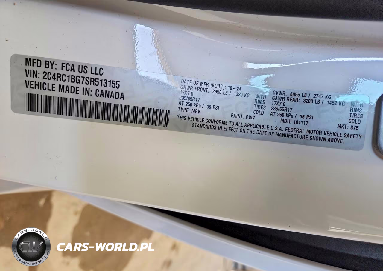 2025 Chrysler Pacifica Select VIN:2C4RC1BG7SR513155 - 13