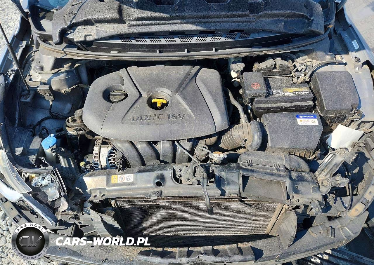 2013 Hyundai Elantra Gls VIN:KMHDH4AE4DU939738 - 11