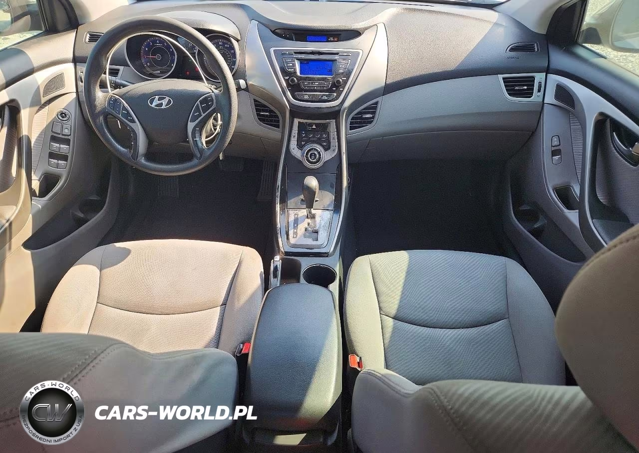 2013 Hyundai Elantra Gls VIN:KMHDH4AE4DU939738 - 8