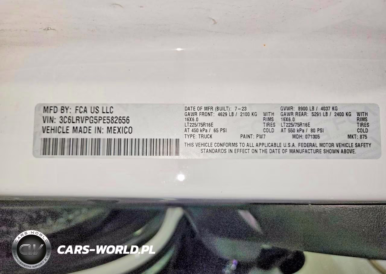 2023 Ram Promaster 2500 2500 High VIN:3C6LRVPG5PE582656 - 13