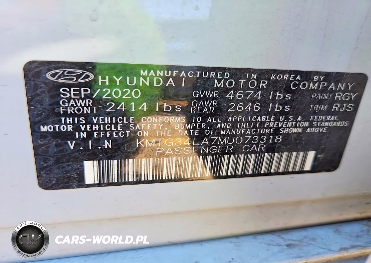 2021 Genesis G70 Elite VIN:KMTG34LA7MU073318 - 12