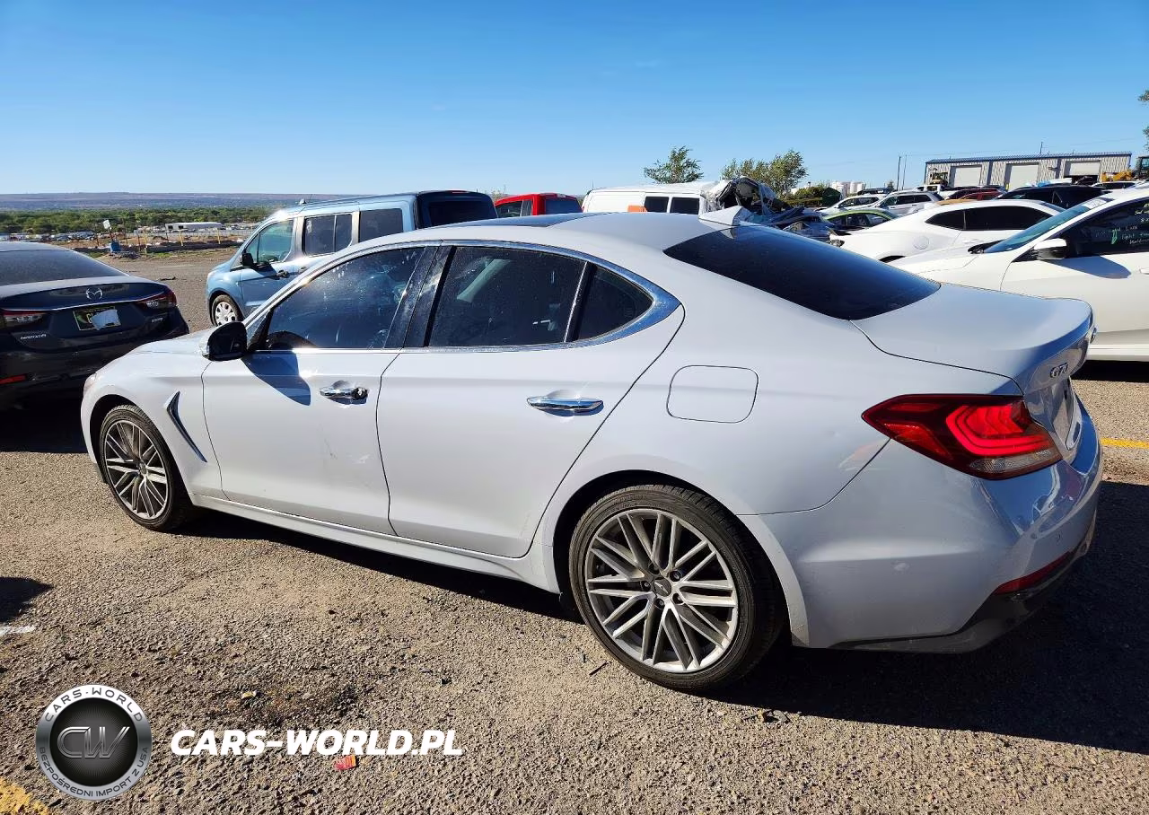 2021 Genesis G70 Elite VIN:KMTG34LA7MU073318 - 2