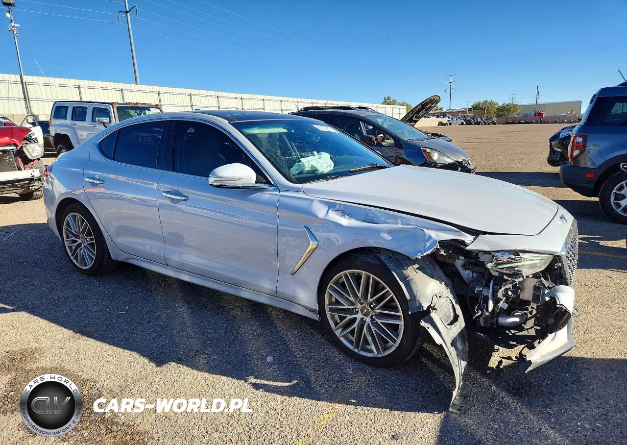 2021 Genesis G70 Elite VIN:KMTG34LA7MU073318 - 4