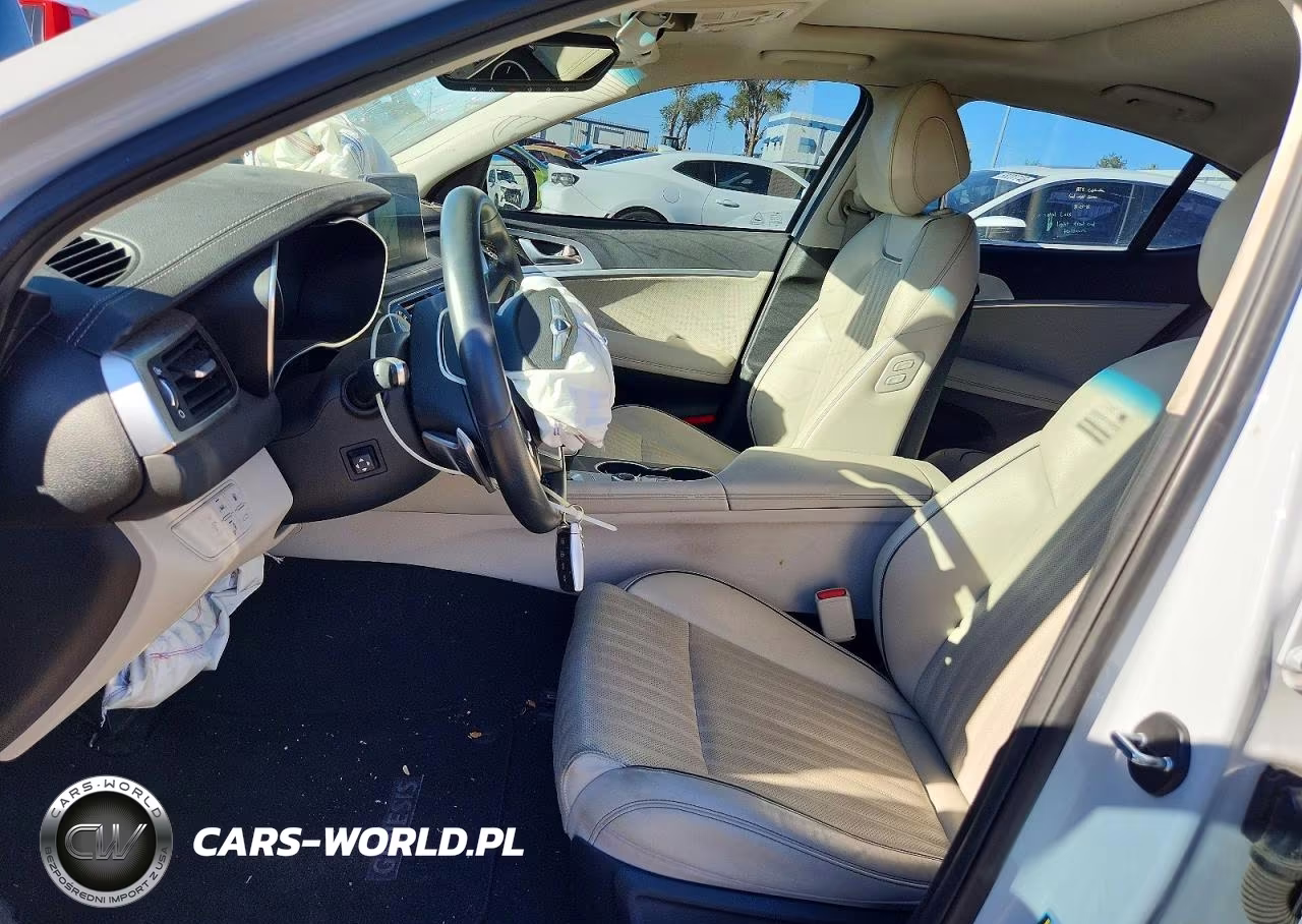 2021 Genesis G70 Elite VIN:KMTG34LA7MU073318 - 7
