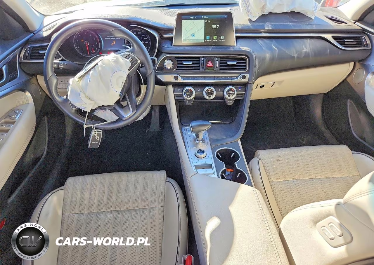2021 Genesis G70 Elite VIN:KMTG34LA7MU073318 - 8