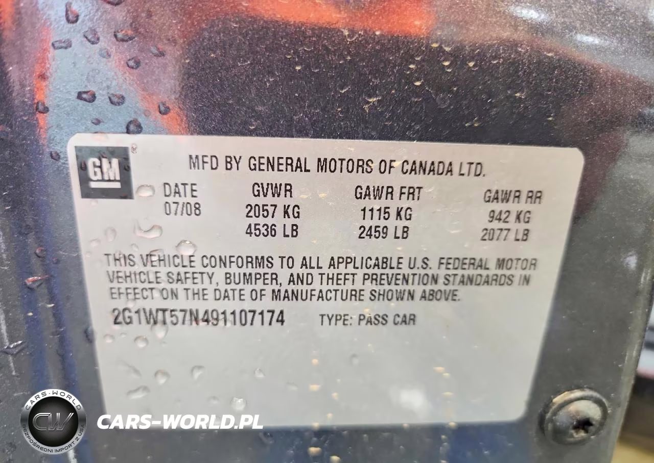 2009 Chevrolet Impala 1Lt VIN:2G1WT57N491107174 - 12