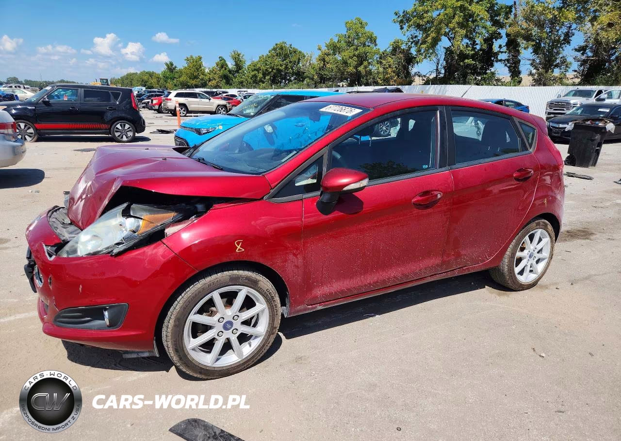 2017 Ford Fiesta Se VIN:3FADP4EJ6HM146228 - 1
