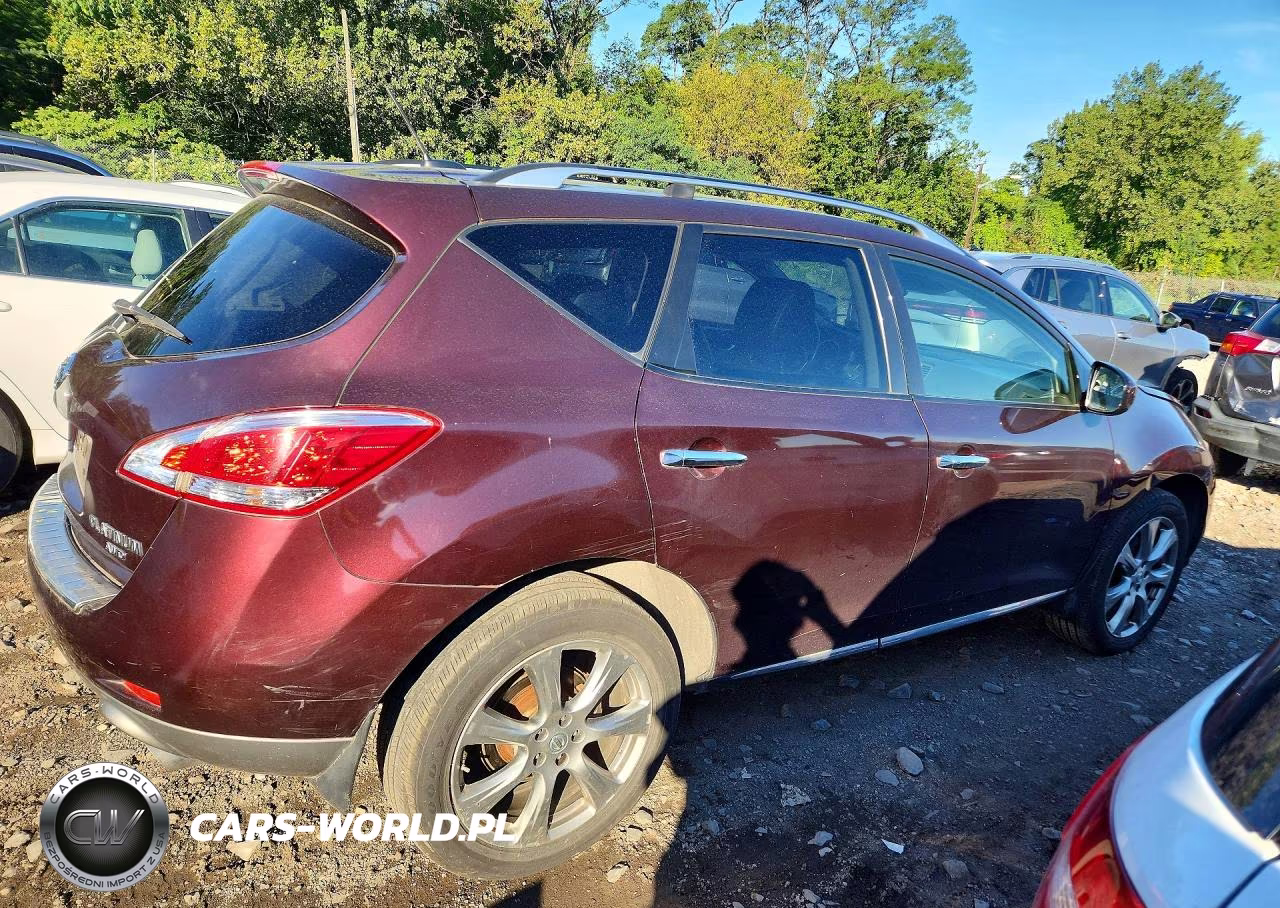 2013 Nissan Murano S VIN:JN8AZ1MW2DW319664 - 3