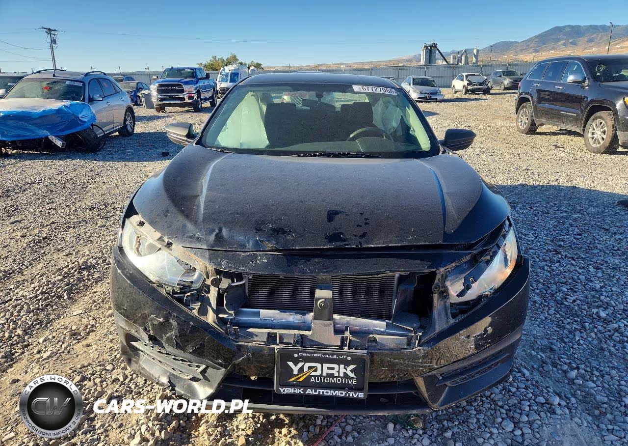 2018 Honda Civic Lx VIN:2HGFC2F5XJH572806 - 5