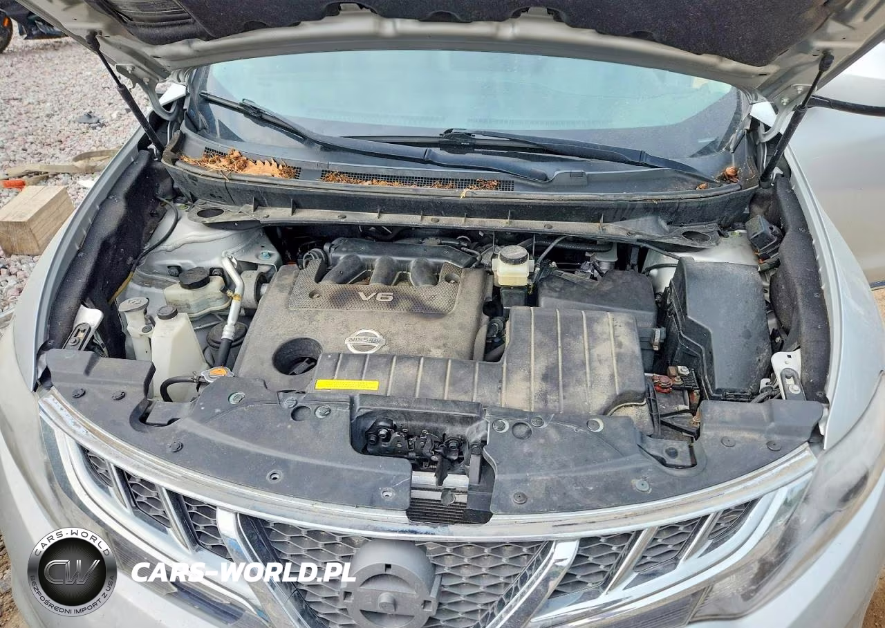 2014 Nissan Murano Sl VIN:JN8AZ1MW3EW505876 - 11