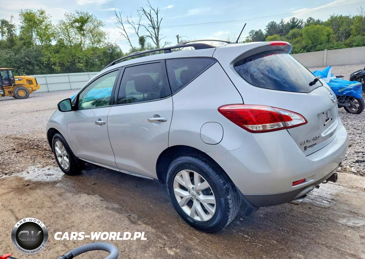 2014 Nissan Murano Sl VIN:JN8AZ1MW3EW505876 - 2