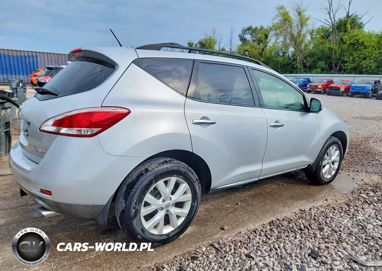 2014 Nissan Murano Sl VIN:JN8AZ1MW3EW505876 - 3