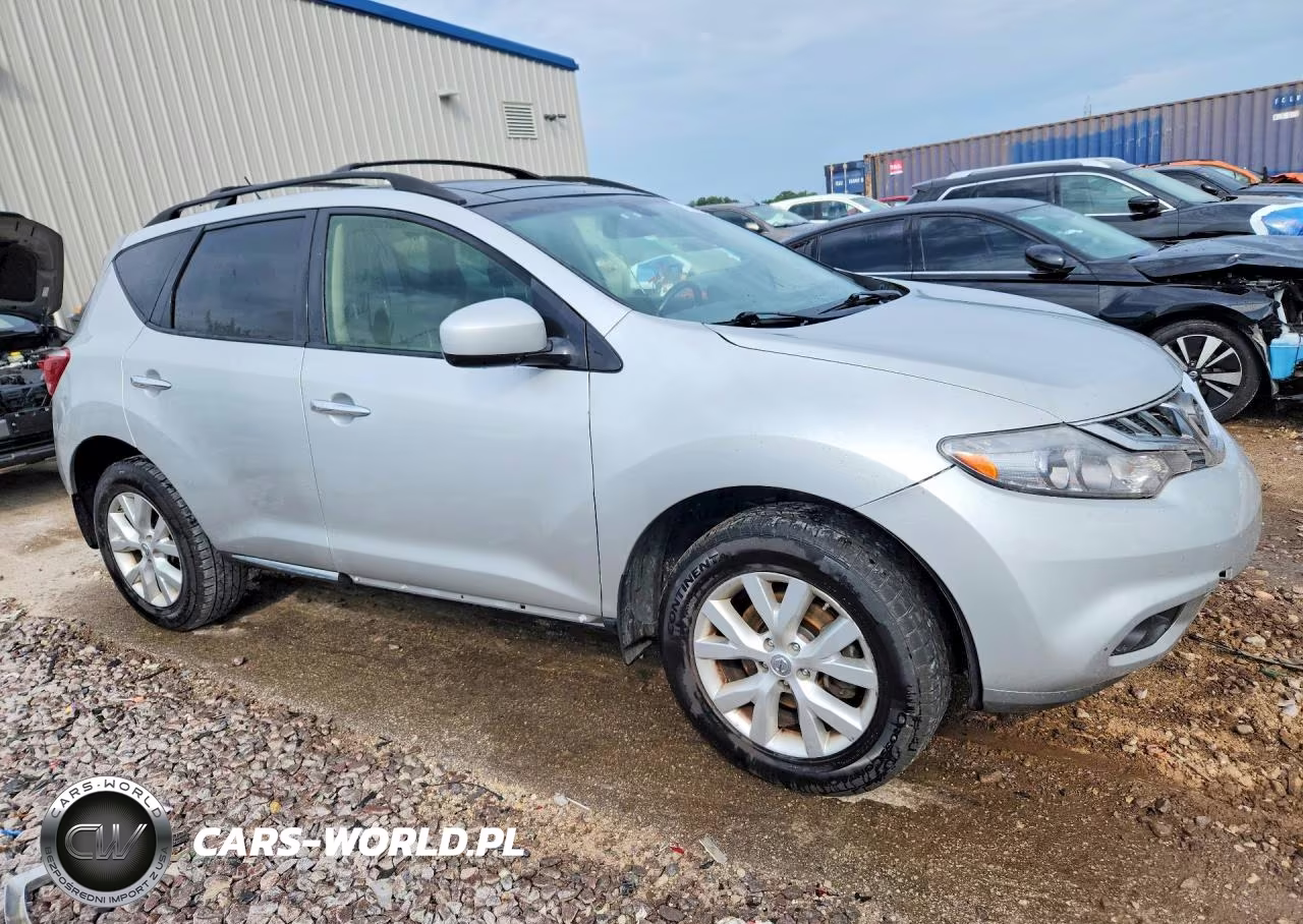 2014 Nissan Murano Sl VIN:JN8AZ1MW3EW505876 - 4