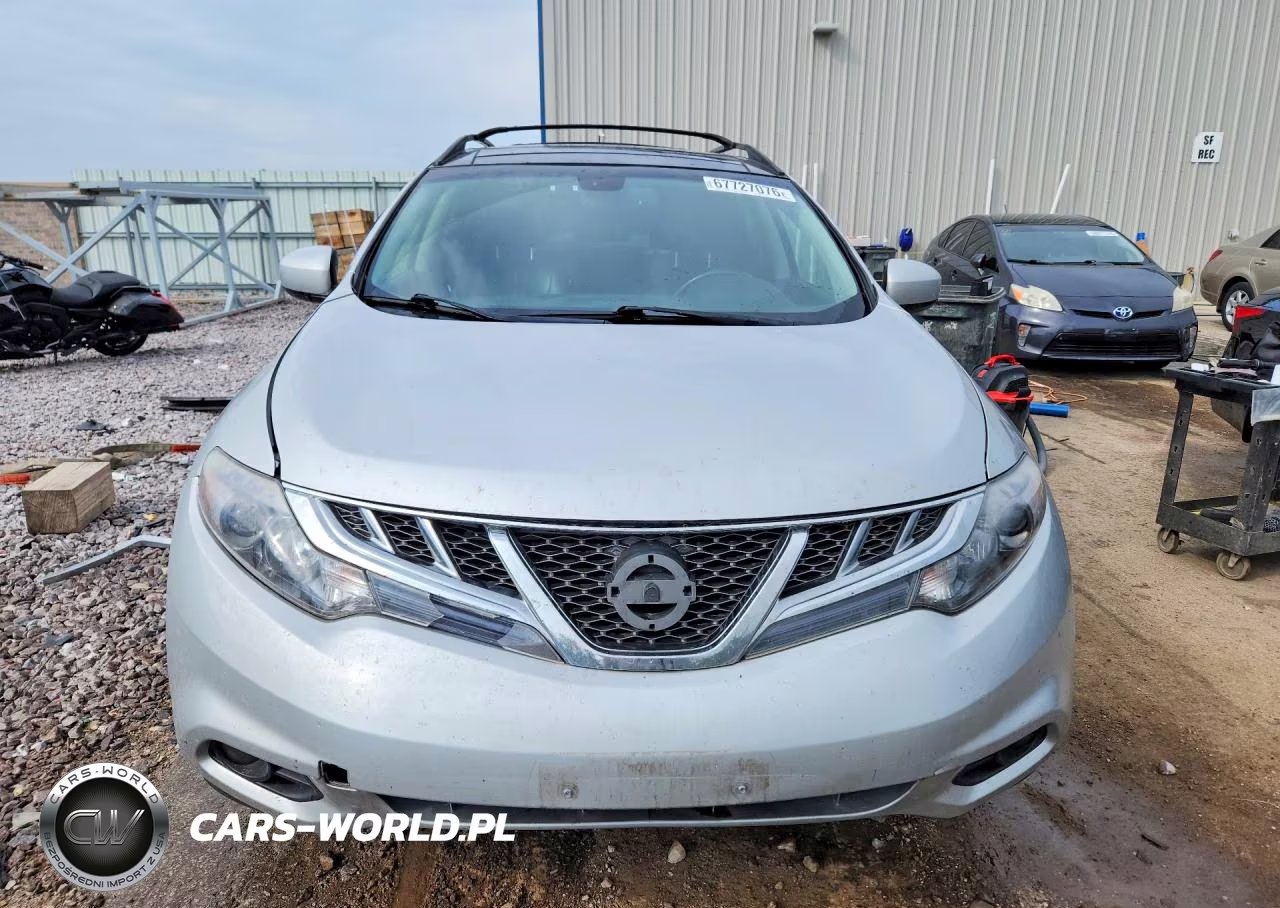 2014 Nissan Murano Sl VIN:JN8AZ1MW3EW505876 - 5