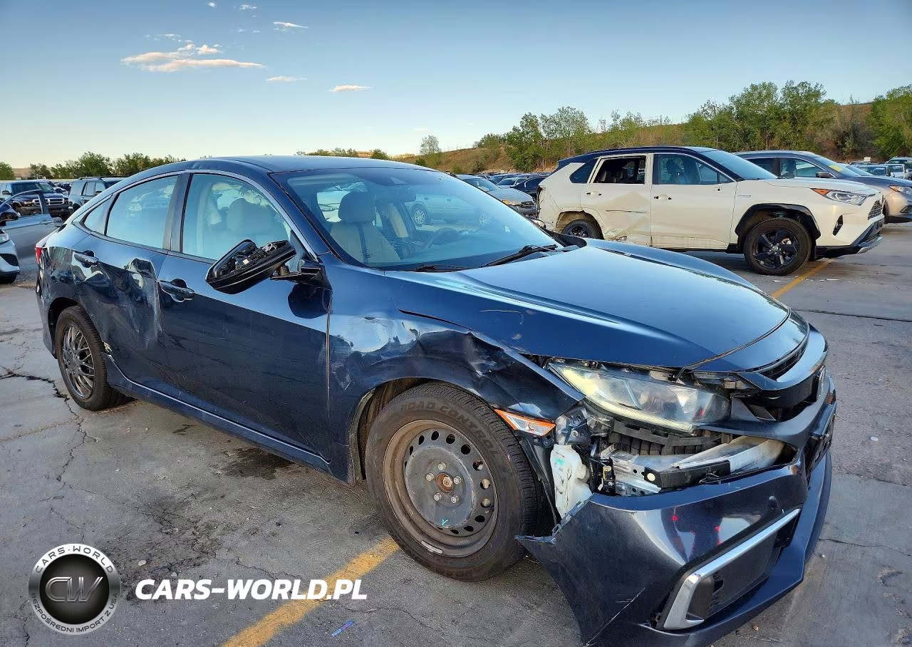 2020 Honda Civic Lx VIN:2HGFC2F68LH570130 - 4