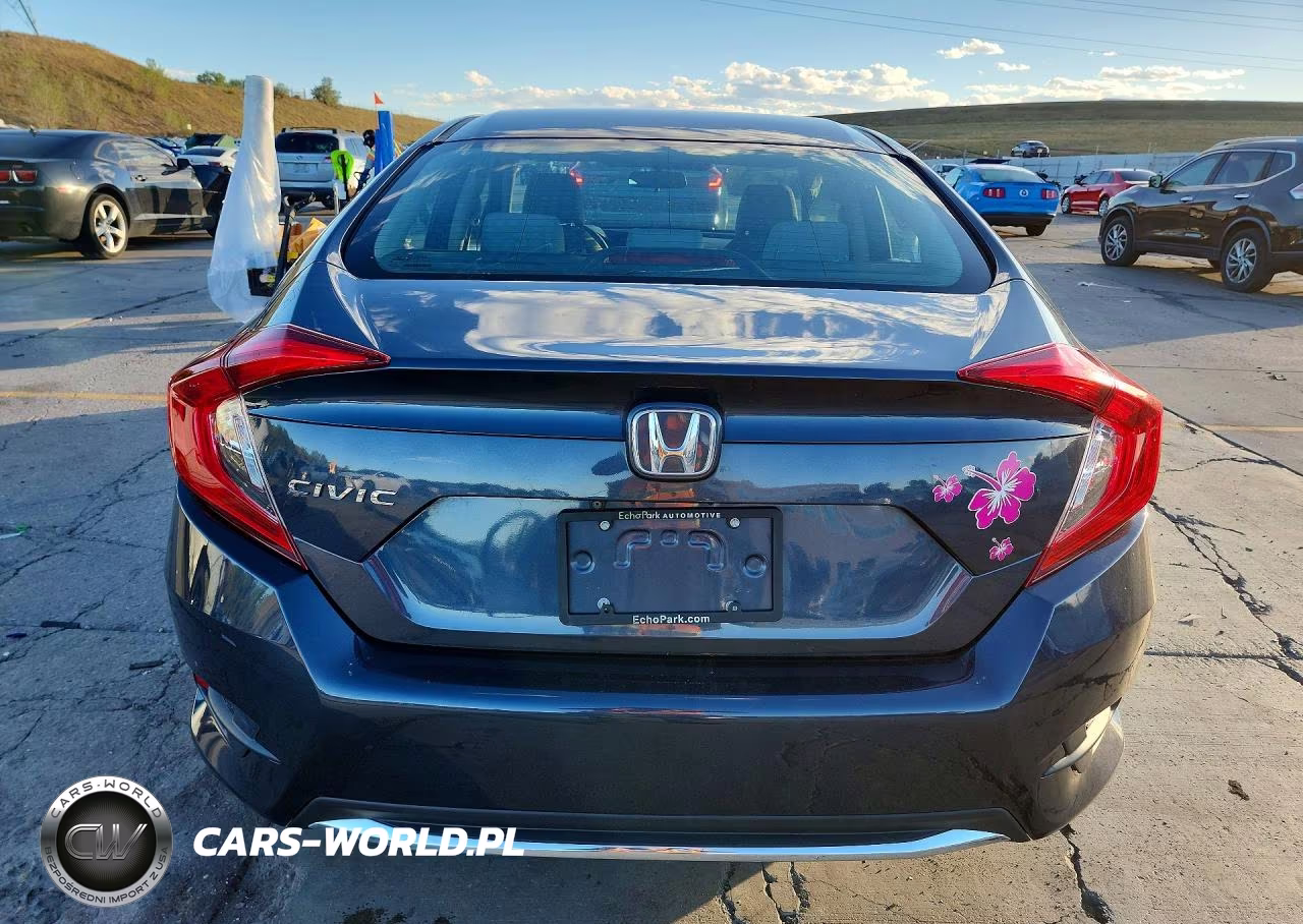 2020 Honda Civic Lx VIN:2HGFC2F68LH570130 - 6