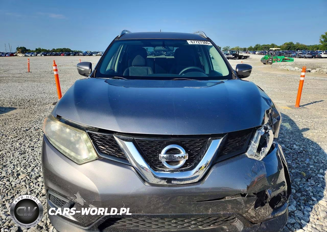 2015 Nissan Rogue Sv VIN:KNMAT2MV2FP549647 - 5