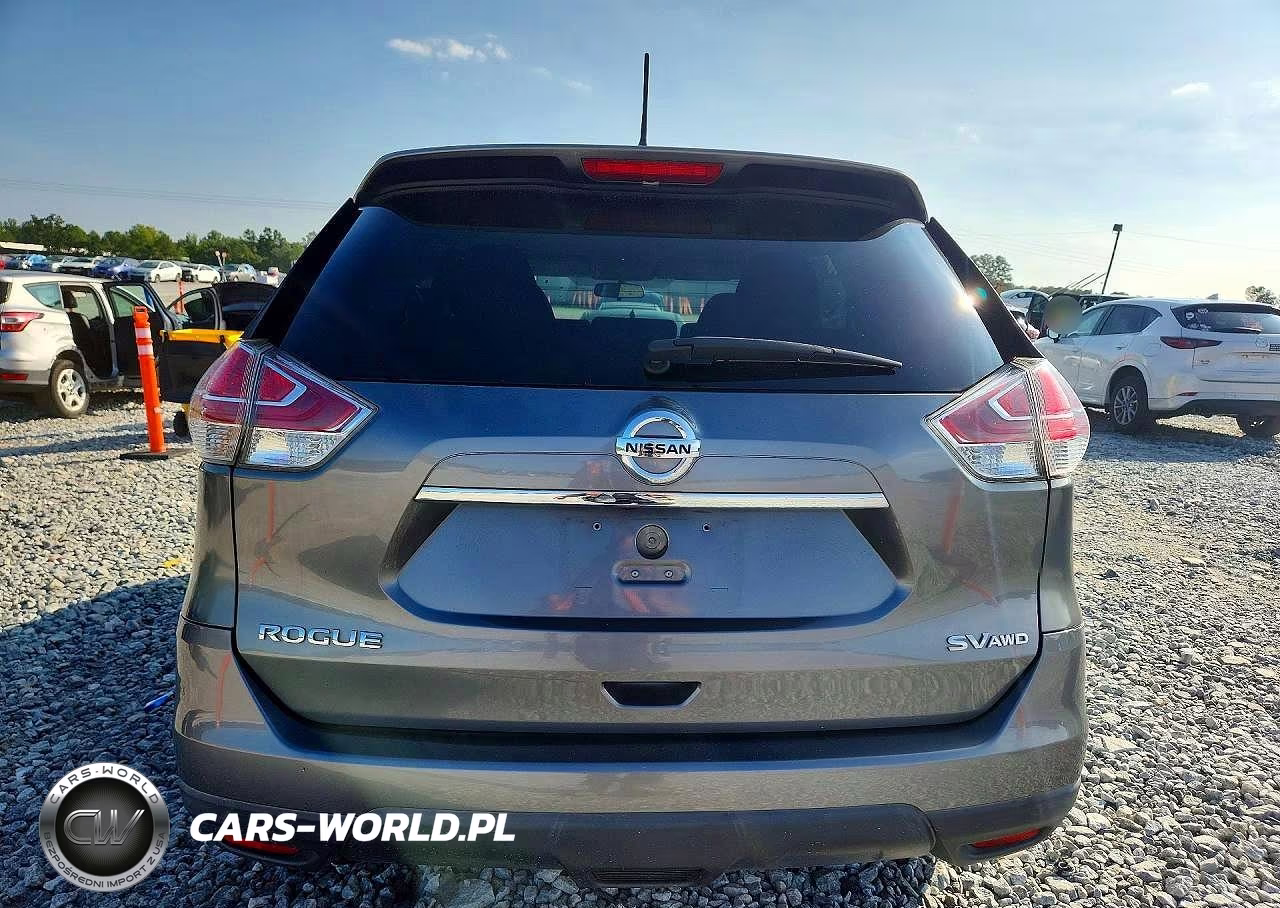 2015 Nissan Rogue Sv VIN:KNMAT2MV2FP549647 - 6