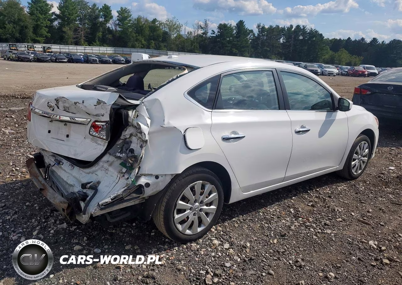2015 Nissan Sentra Sv VIN:3N1AB7AP9FL665660 - 3
