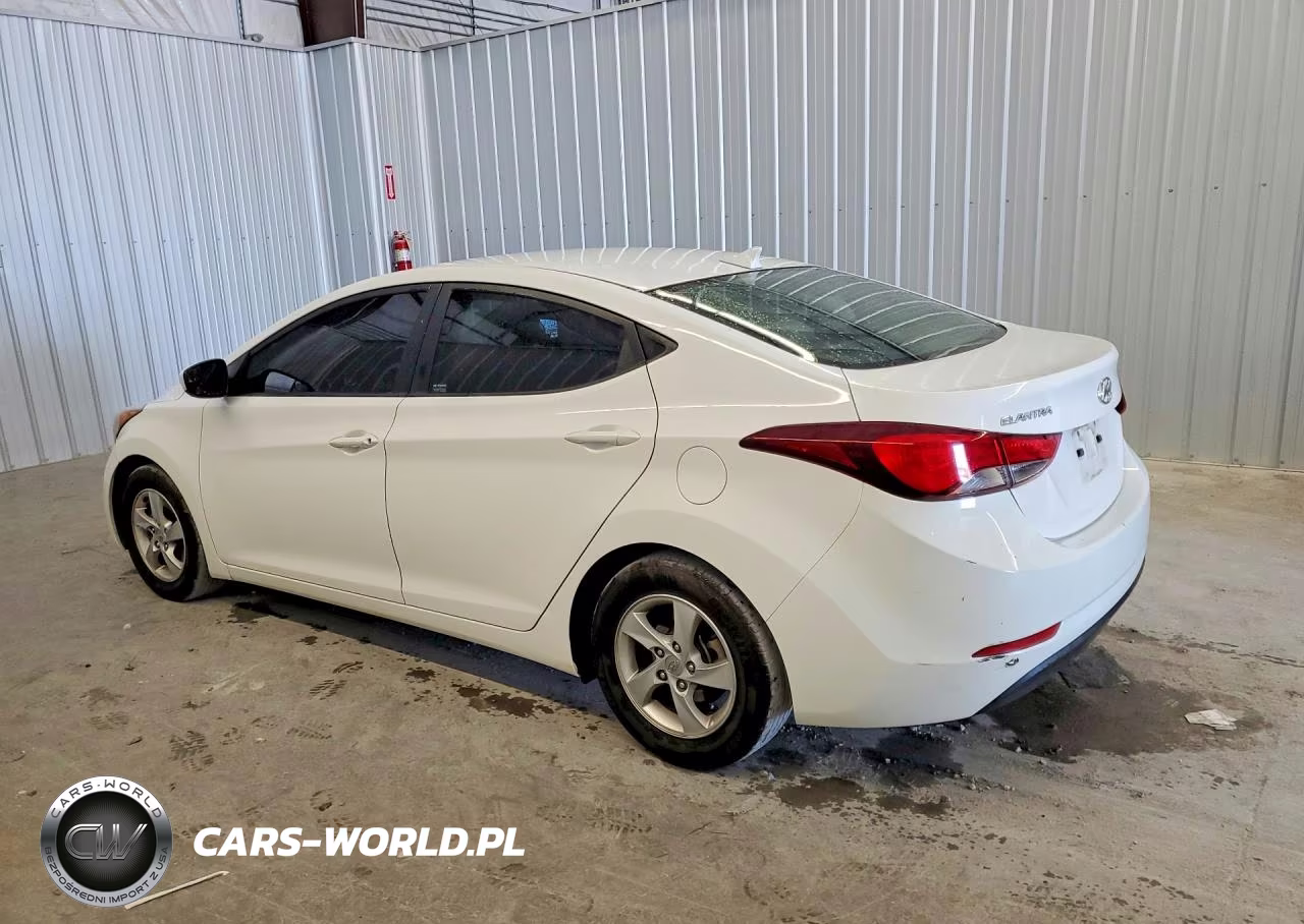 2014 Hyundai Elantra Se VIN:5NPDH4AE6EH458812 - 2