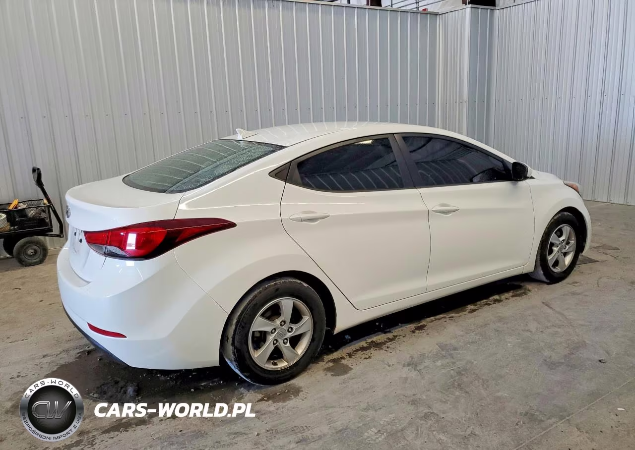 2014 Hyundai Elantra Se VIN:5NPDH4AE6EH458812 - 3