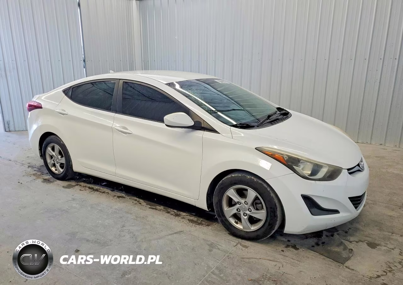 2014 Hyundai Elantra Se VIN:5NPDH4AE6EH458812 - 4