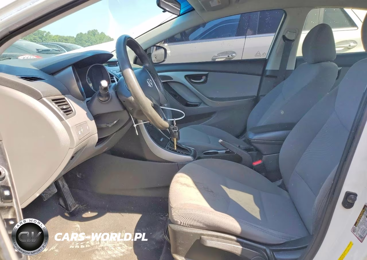2014 Hyundai Elantra Se VIN:5NPDH4AE6EH458812 - 7