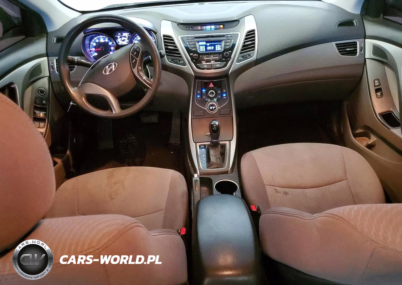 2014 Hyundai Elantra Se VIN:5NPDH4AE6EH458812 - 8