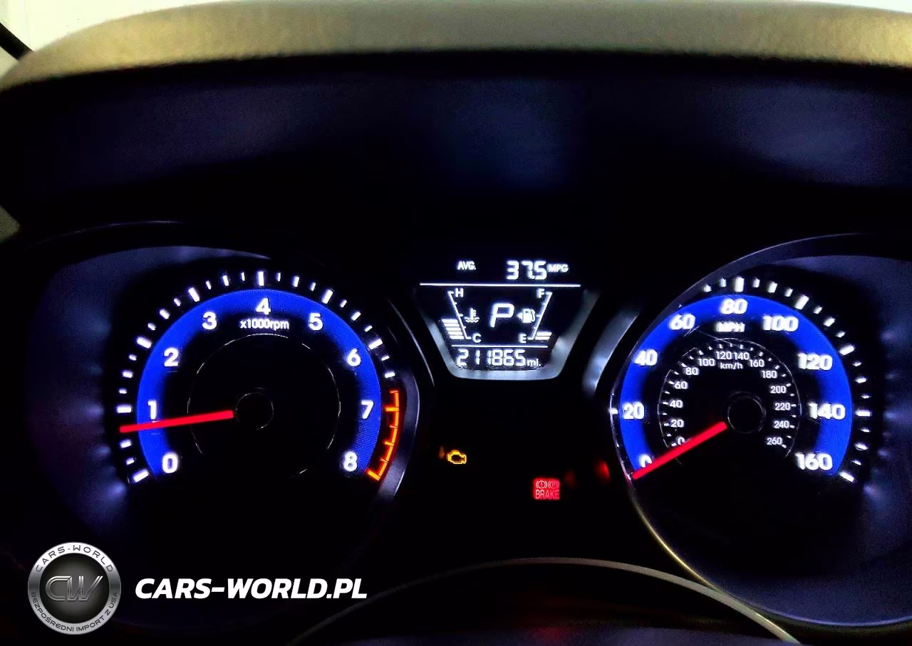 2014 Hyundai Elantra Se VIN:5NPDH4AE6EH458812 - 9