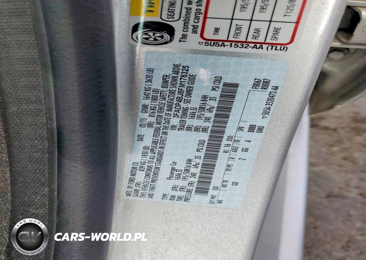 2015 Ford Fiesta Se VIN:3FADP4BJ8FM178325 - 13