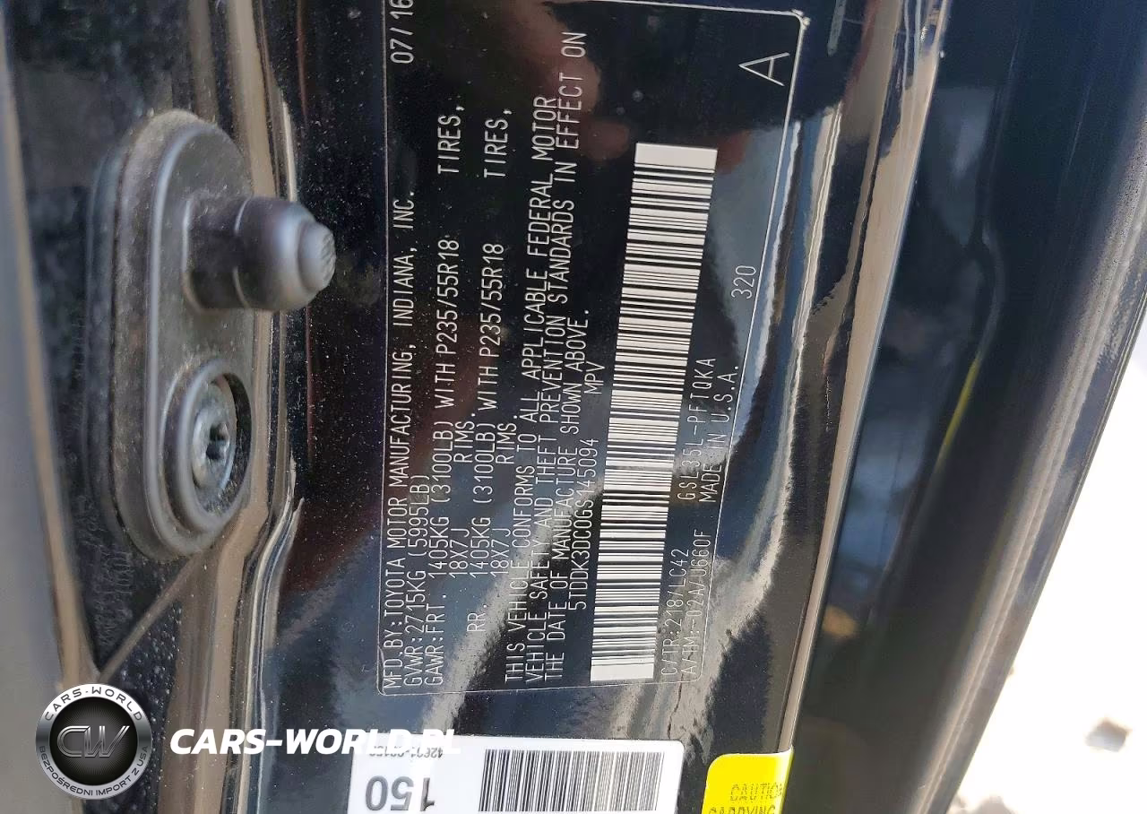 2016 Toyota Sienna Xle Premium 7-Passenger VIN:5TDDK3DC0GS145094 - 13