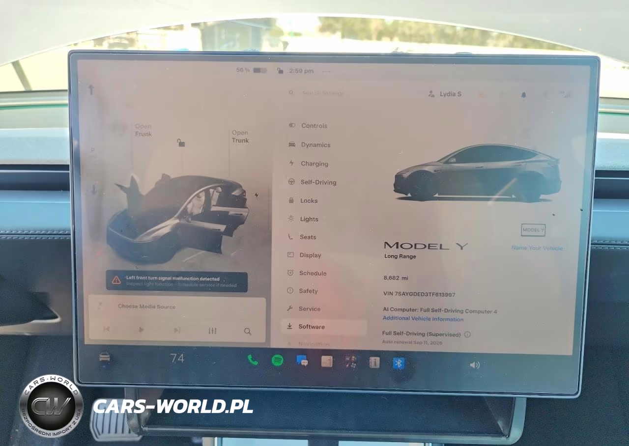 2026 Tesla Model Y VIN:7SAYGDED3TF613997 - 9