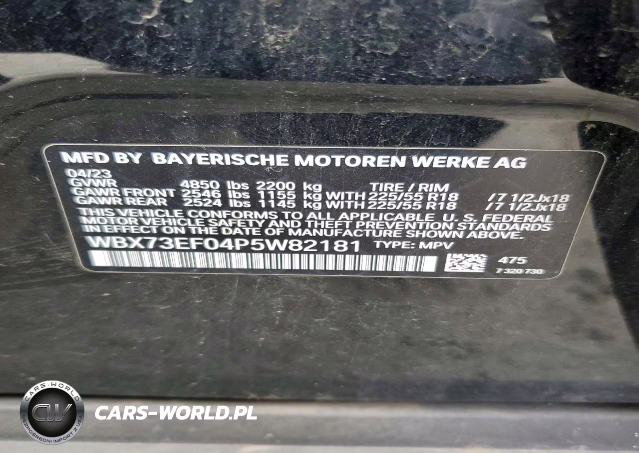 2023 BMW X1 xDrive28I VIN:WBX73EF04P5W82181 - 14