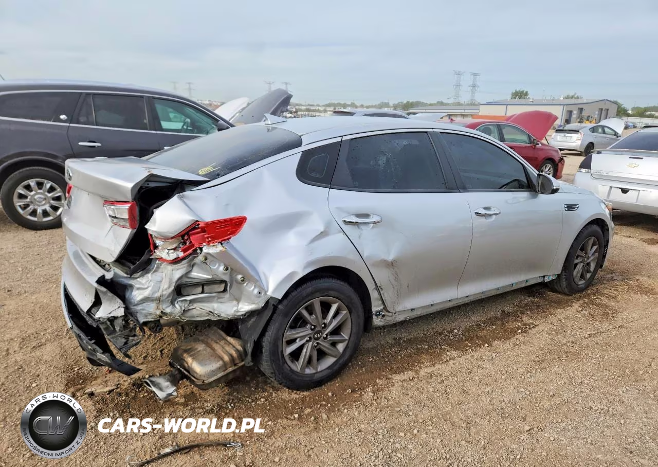 2020 Kia Optima Lx VIN:5XXGT4L39LG387427 - 3