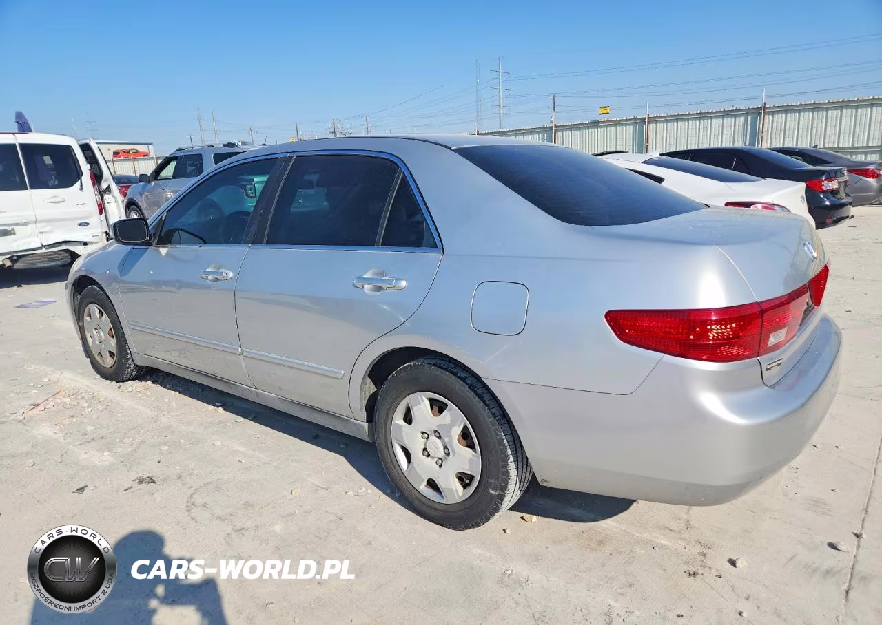 2005 Honda Accord Lx VIN:3HGCM56455G704885 - 2