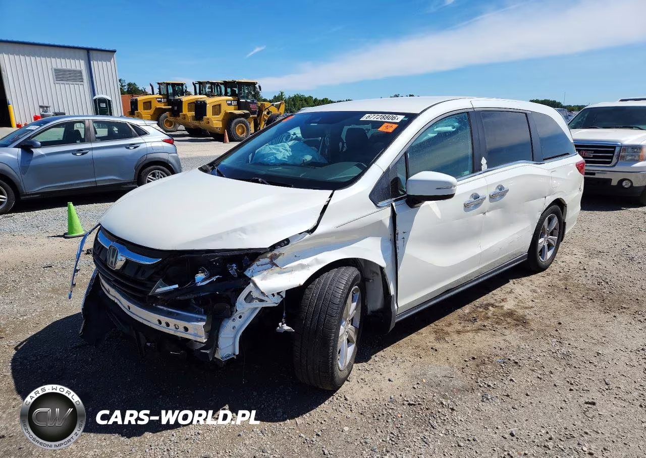 2018 Honda Odyssey Ex VIN:5FNRL6H53JB085419 - 1