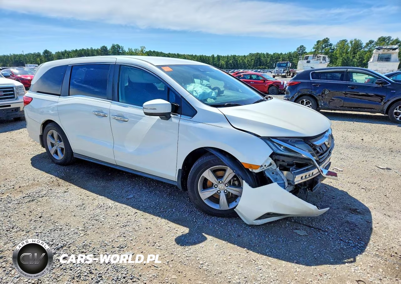 2018 Honda Odyssey Ex VIN:5FNRL6H53JB085419 - 4